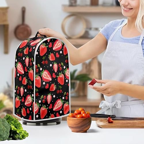 Vista 123 de doginthehole Hummingbird Blender Covers for Kitchen, Washable Appliance Covers Anti Fingerprint Stain Resistant Polyester Blender Dust Cover