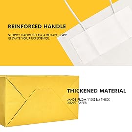 RACETOP 32 Pack Small Paper Gift Bags with Handles, 5.83.28.25 Kraft Paper Party Favor Bags Bulk for Kids Birthday, Baby Shower, Crafts, Wedding, Party Supplies (8 Colors)