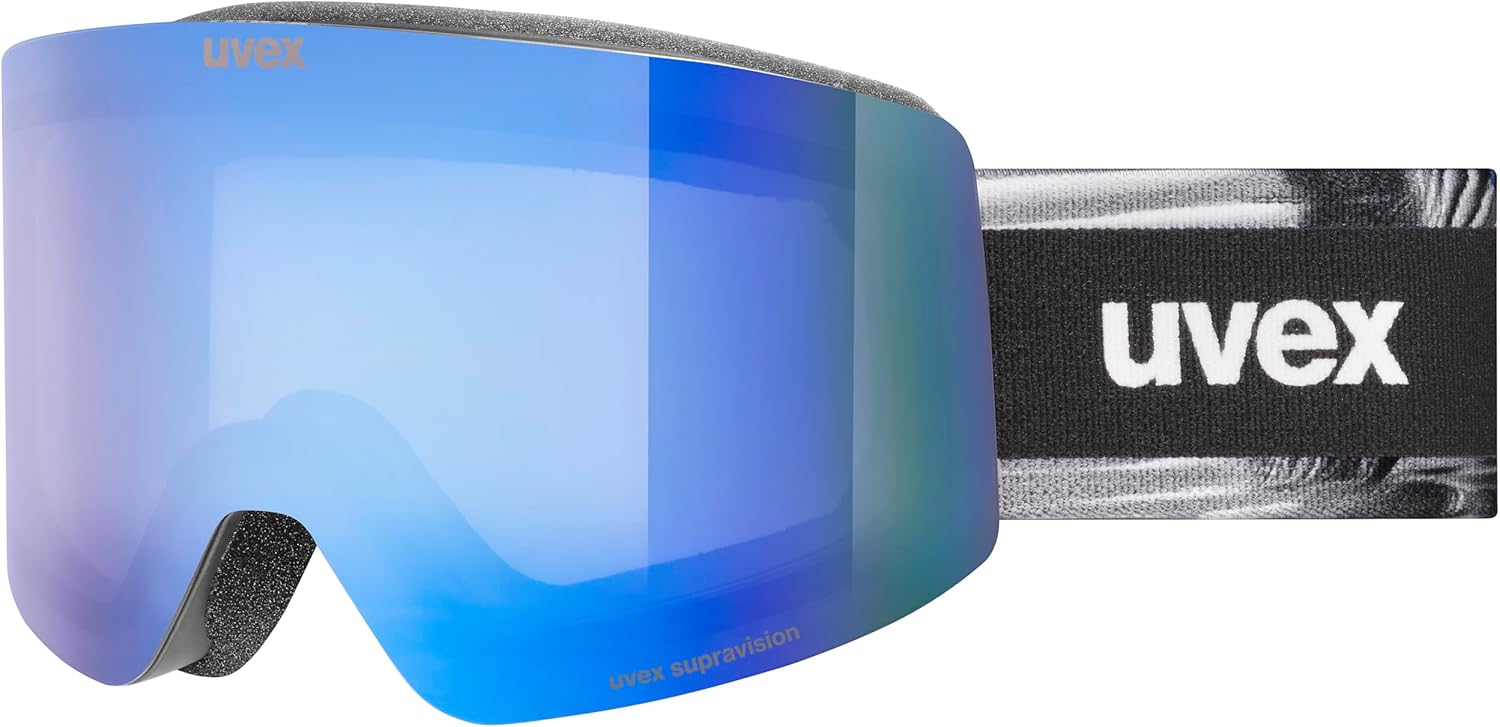 ウベックス] スキースノーボードゴーグル 眼鏡対応 ミラーレンズ