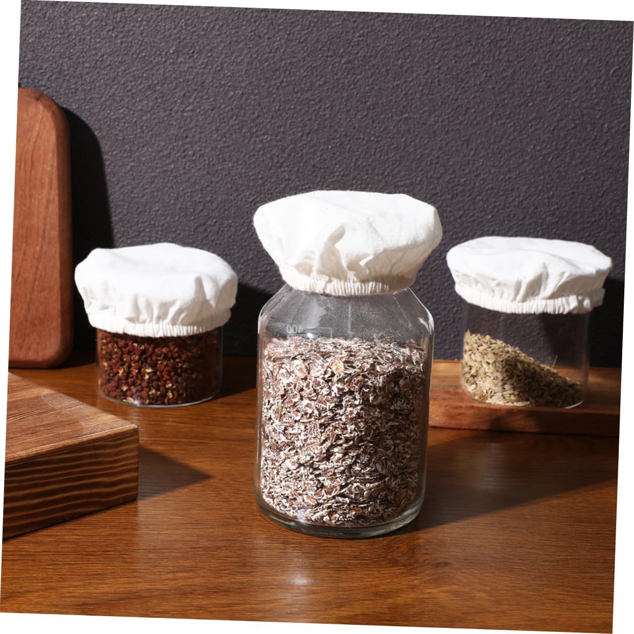 4pcs Cotton Cloth Jar Covers for Yeast Fermentation Tanks image 5