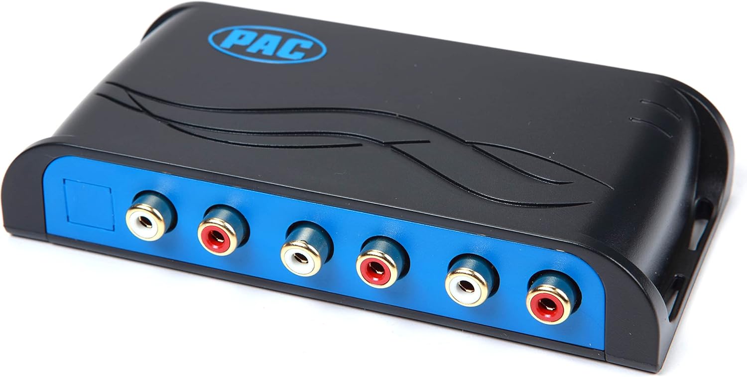 Strana view of PAC AmpPRO AP4-CH41 module showing RCA outputs