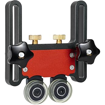Bearing Roller Spring Boards Aluminum Alloy Multipurpose Bearing Roller Spring Board Woodworking Table Saw Press Feeder Guide 1