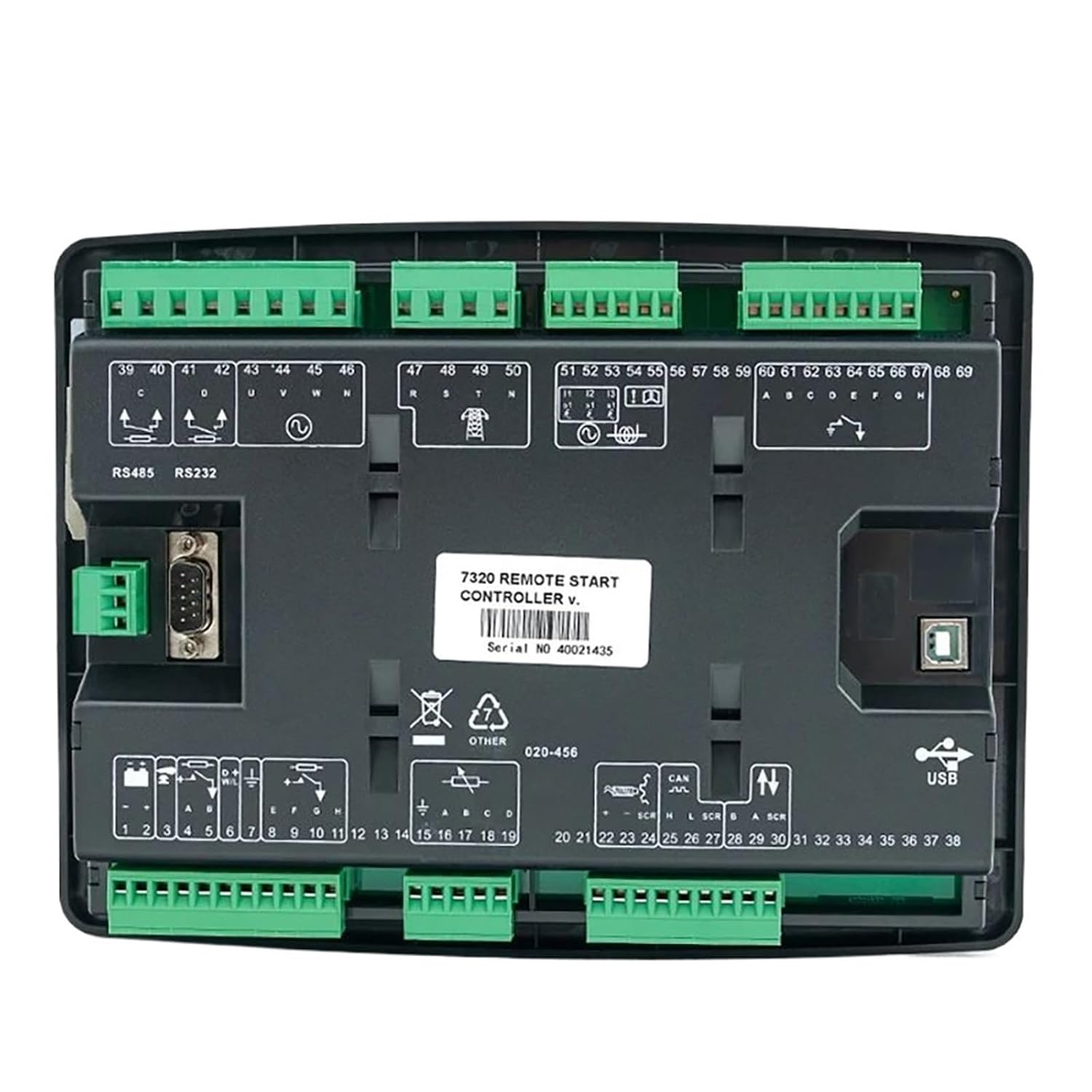 Dse7320 7320 Auto Generator Controller Module Panel Can Well Replace The Dse 7320mkii Board Genset Parts from(Copy 7320)
