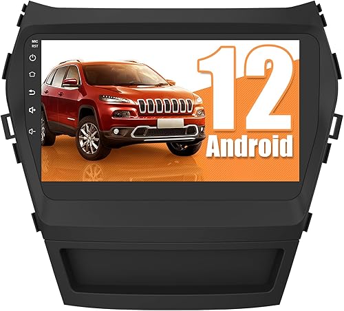 Radio de coche para Hyundai Santa Fe IX45 2013-2017 Android 10 reproductor multimedia estéreo de coche con navegación GPS WiFi, control del volante,