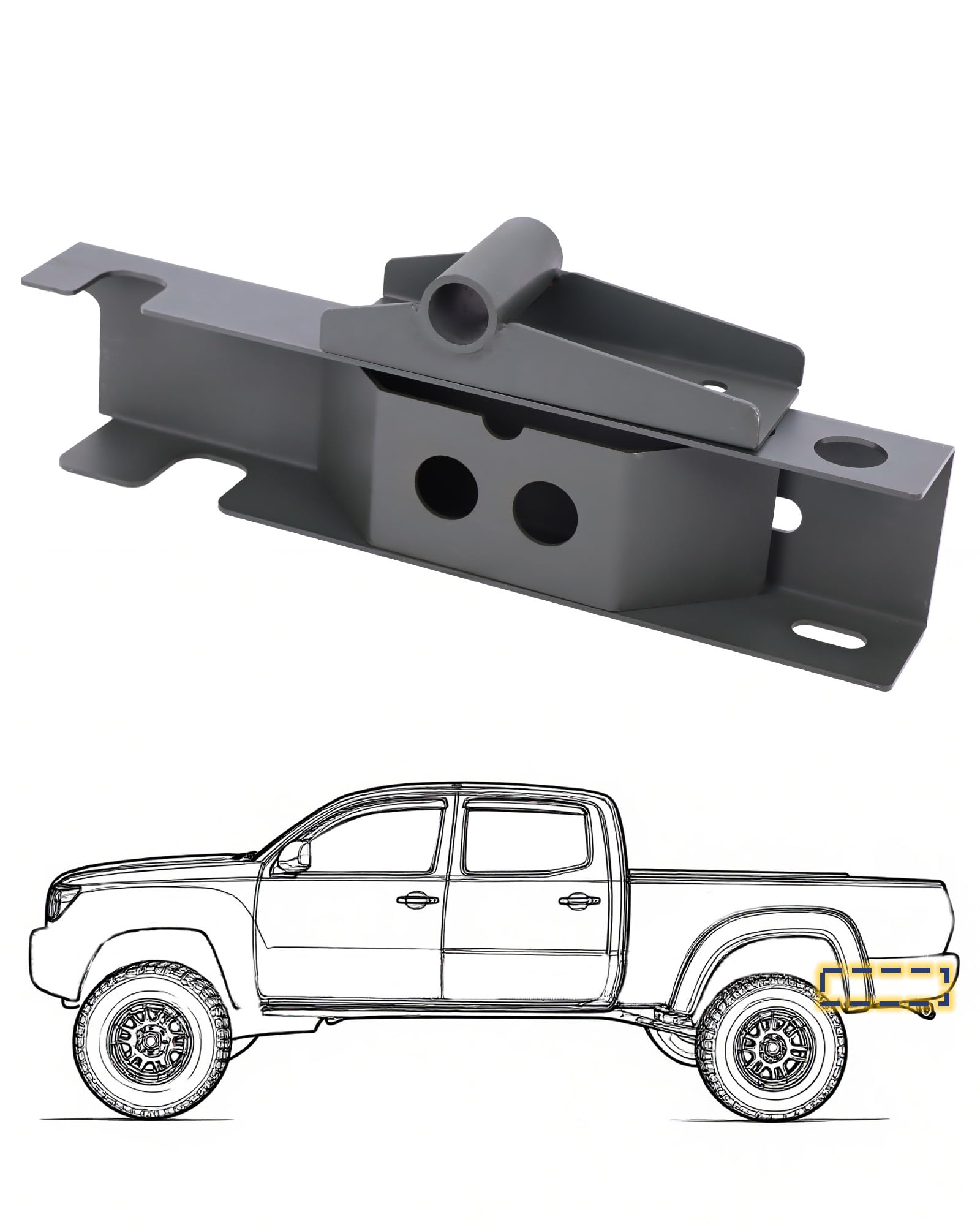 Mountainpeak Rear Frame Rust Repair Kit for Toyota Tacoma