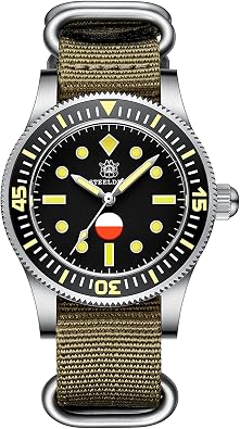 Steeldive SD1952T ، Fifty Fathoms ، MIL-SPEC ، NH35 ، AR Sapphire ، 300m Diving ، BNIB