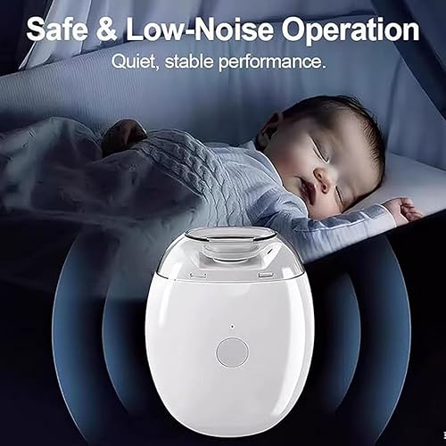 Miniatura 2 de Universal Automatic Fingernail Grinder, Electric Nail Clipper with LED Light, 3 Speeds for Safe and Gentle Nail Care, Polishing Trimmer for Babies,