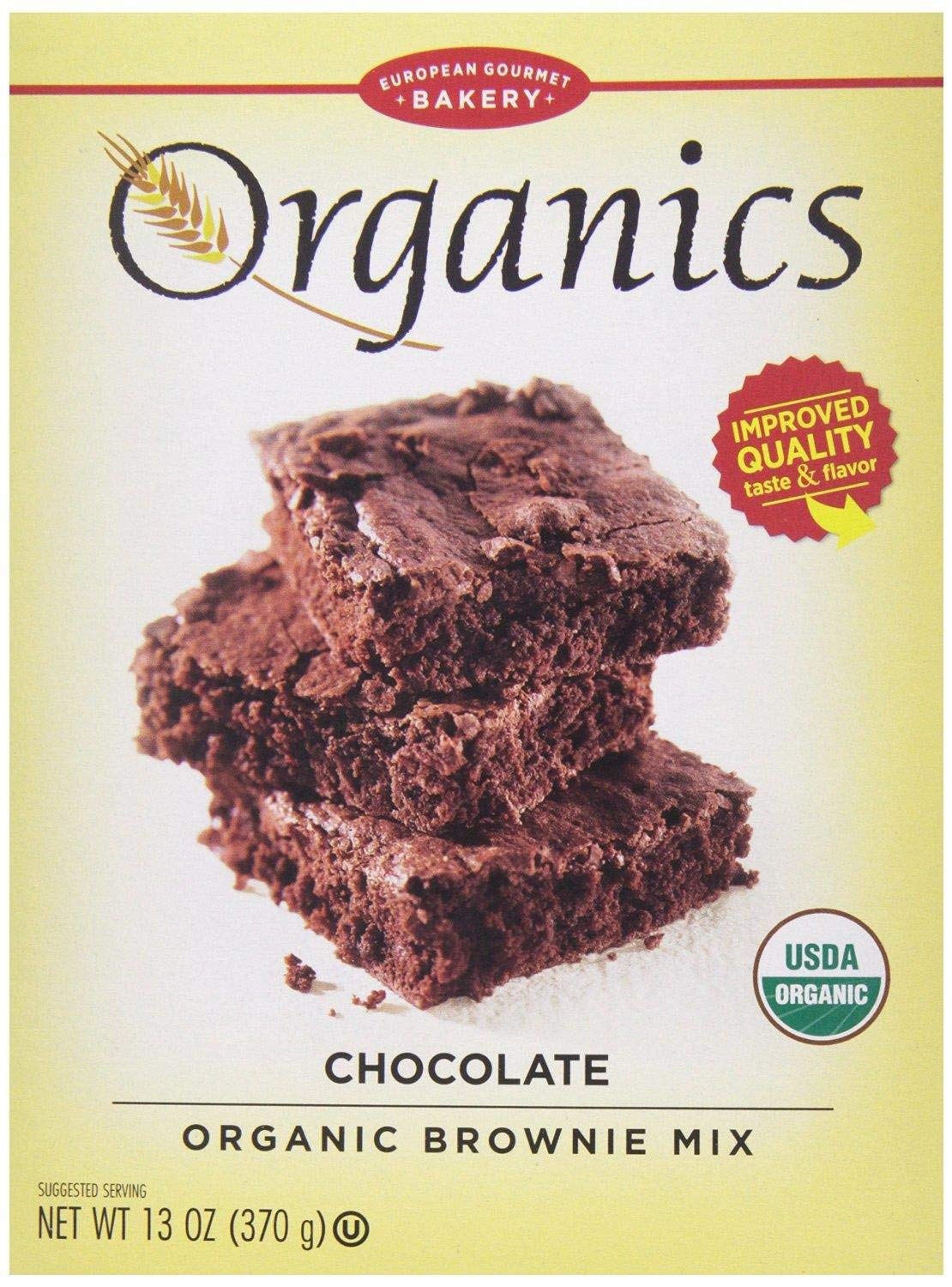 Organic Brownie Mix Chocolate 13 Ounces (Case of 12)12