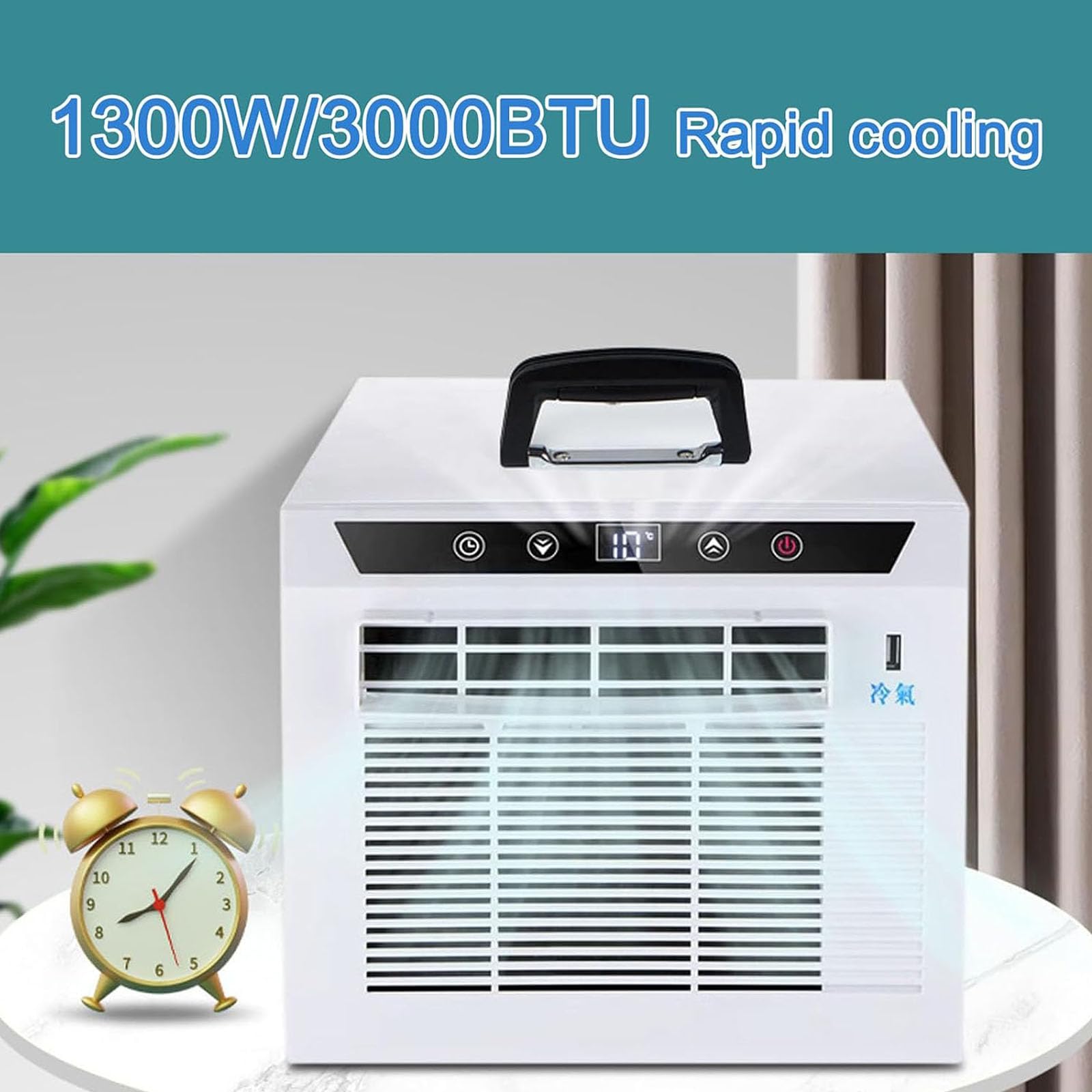 Aire Acondicionado Split System 3000 BTU Unidad de AC para Camping