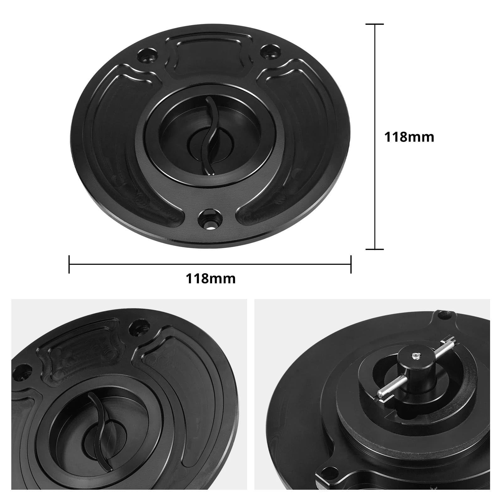 Generic Tapa De Tanque De Combustible Sin Llave Para CB600F 07-10 Para CB1000R 08-11 CB900F 919 Para Hornet 900 RVF400 VFR400 VTR1000 CBR250RR CBR400RR