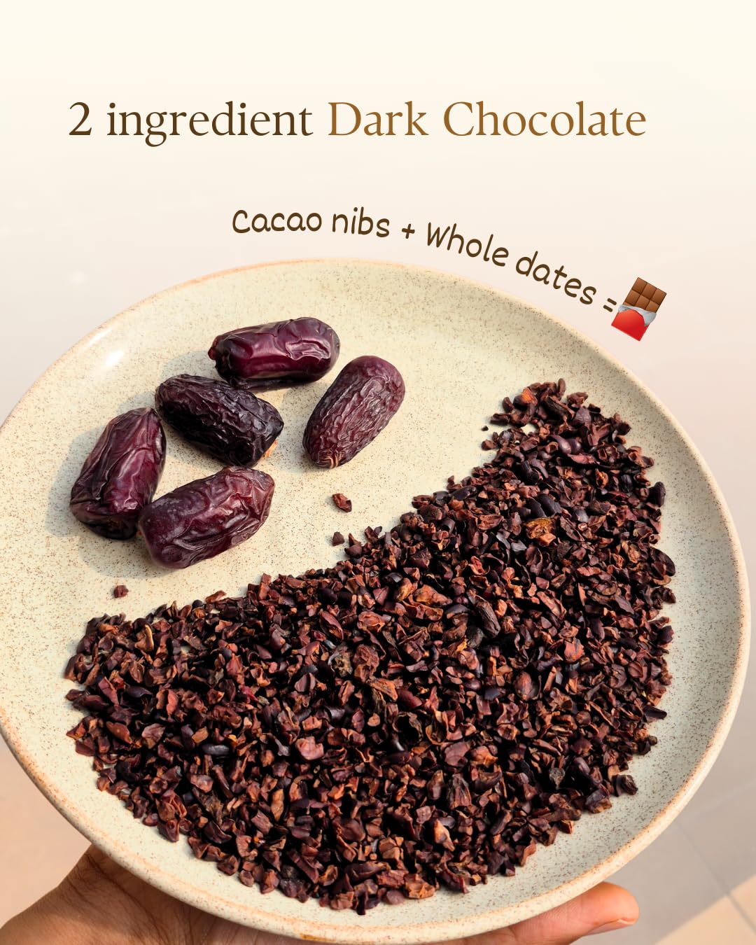 SAFE BEE Roasted Almond Cacao Bar 30g | Pack of 4 (30g x 4) | 3 Wholefood Ingredients | Whole Date-Sweetened | 60% Dark Chocolate & 40% Almonds | Kid-Approved | Vegan | Gluten-Free | Top-Grade Nuts | No Preservatives | No Artificial Sweeteners | Nutrition-Focused — Amazon image 5