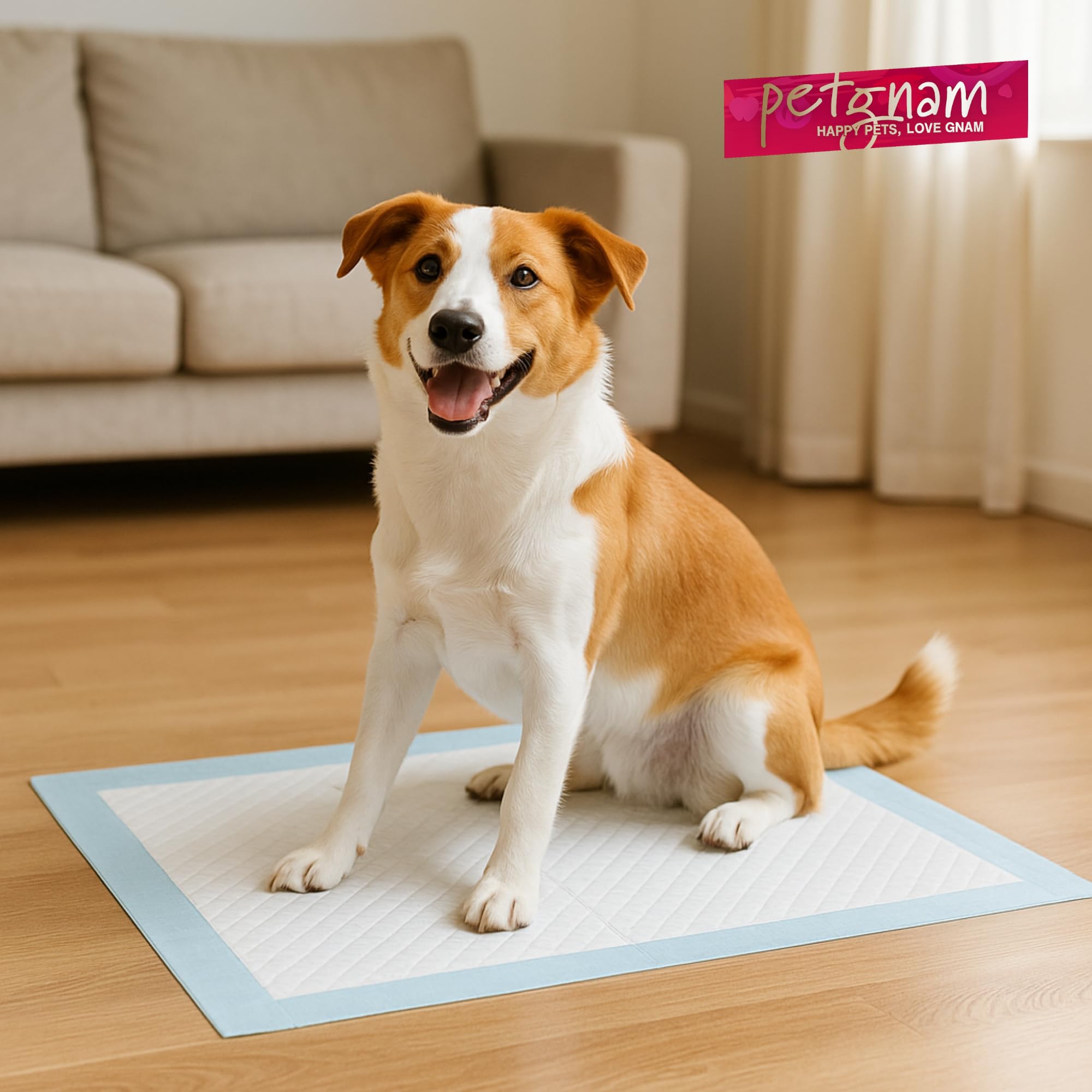 Traversine per Cani a 5 Strati - Tappetini Assorbenti con Gel, Antistrappo e Contro gli Odori - Base Antiscivolo per Cani e Gatti (300, 60x90)