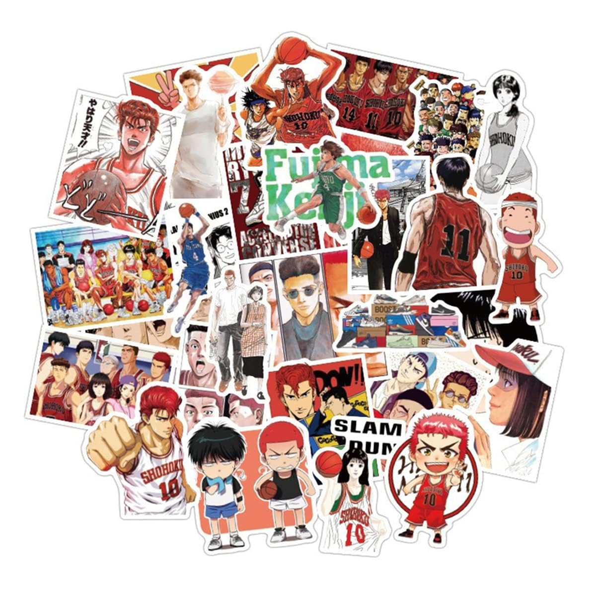 Amazon.co.jp: スラムダンク ステッカー セット50枚セット Slam Dunk