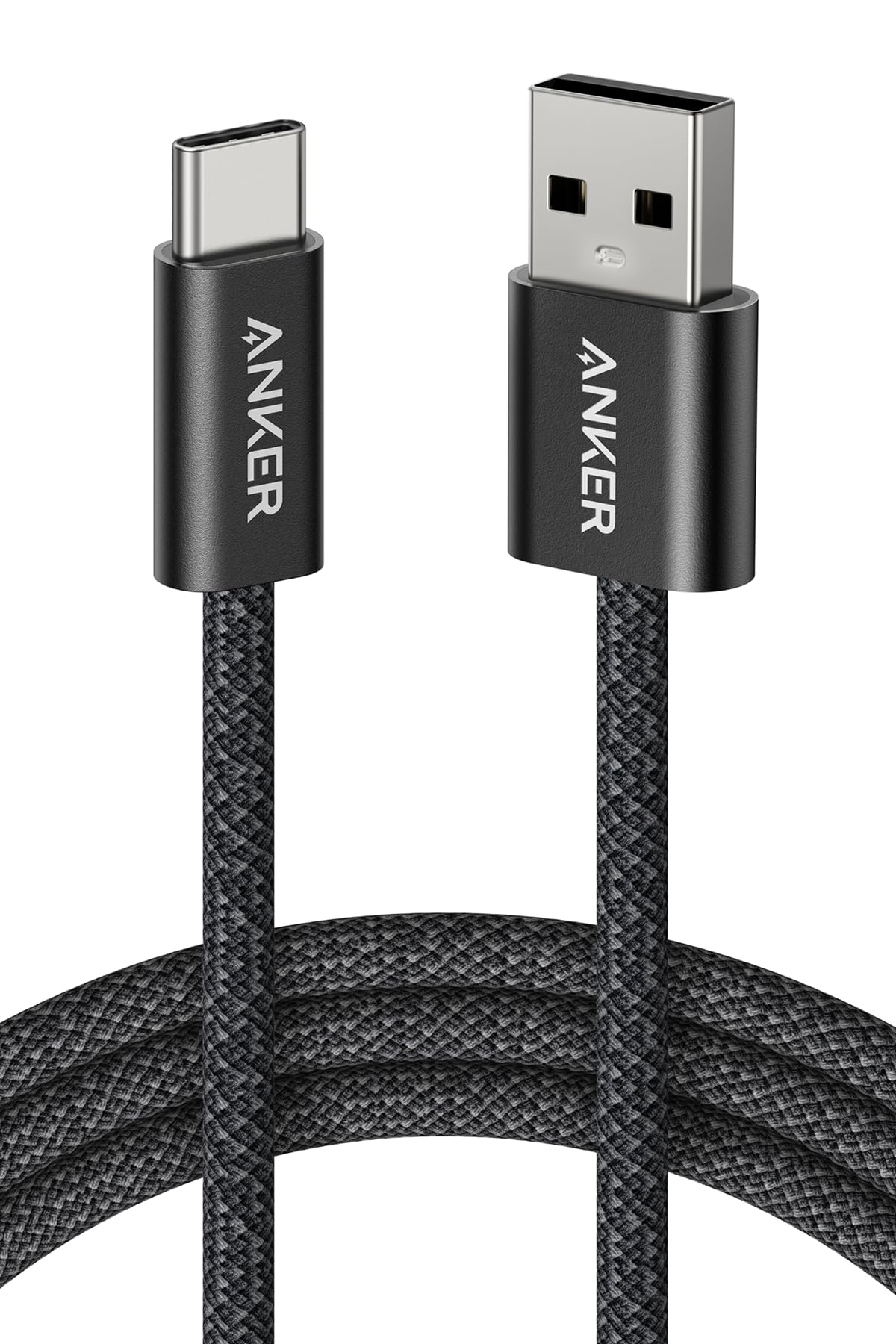 Anker Zolo USB-C & USB-A ケーブル 1.8m ブラック…