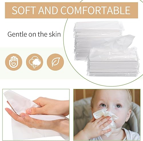 Miniatura 4 de Recambio de pañuelos para automóvil, repuesto de servilleta para visera solar, pañuelos de viaje para automóvil, suave y liso, 3 capas (30 piezas)