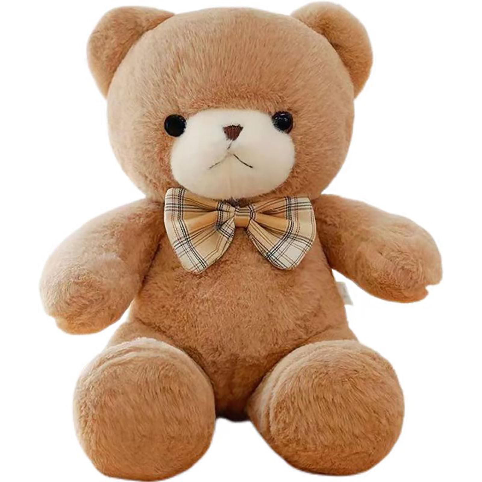 Teddy Bear Plush Toy, 12 inch Teddy Bear Stuffed Animal Birthday for Kids Girl Friends(Brown)