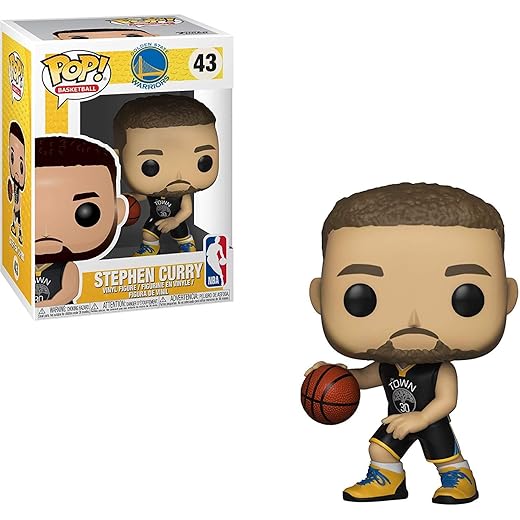 Funko Pop Nba: Warriors - Stephen Curry, Multicolor, One Size