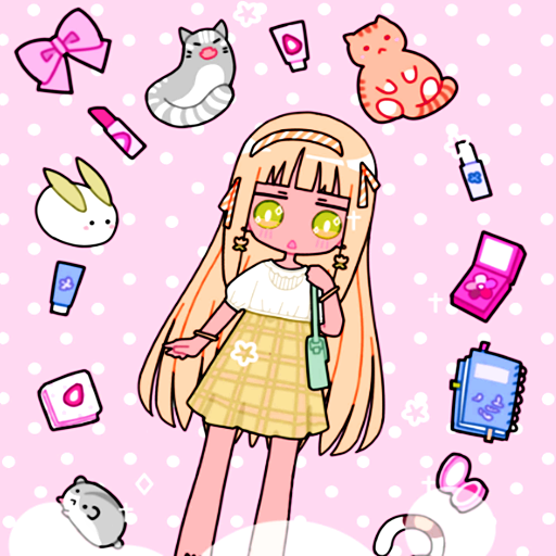 dress up cute games School Pretty Girl : dress up
