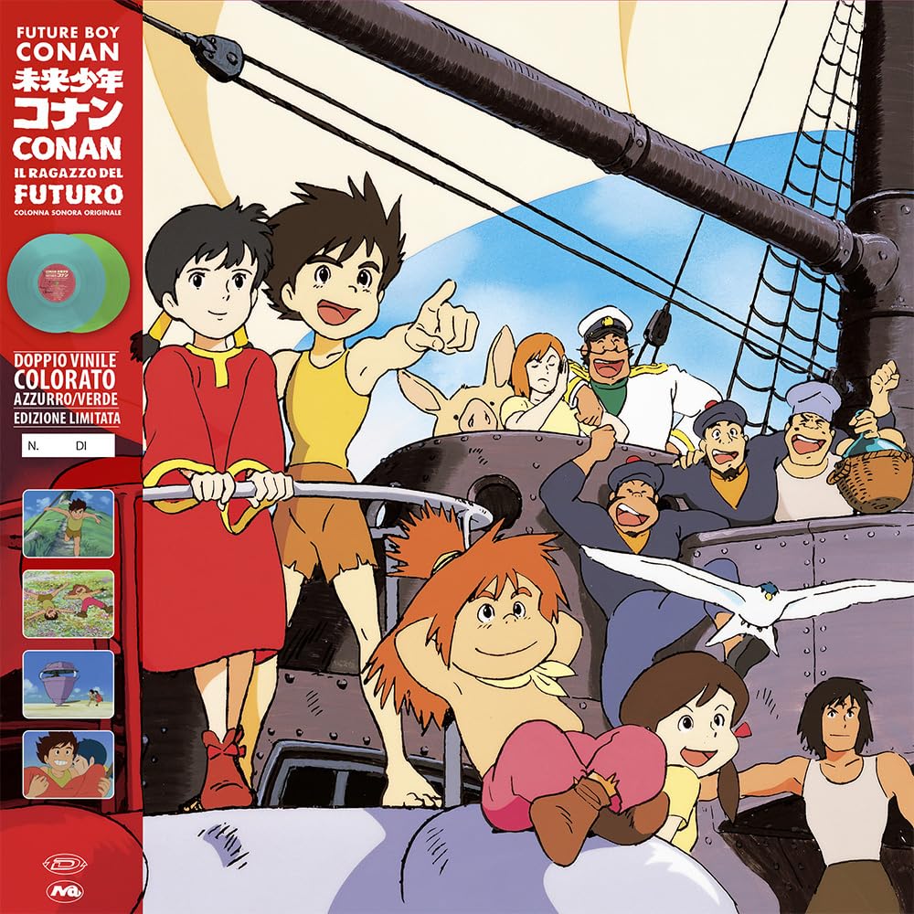 Conan, Il Ragazzo Del Futuro (Colonna Sonora Originale) / Various (Limited Edition) (Turquoise/Green
