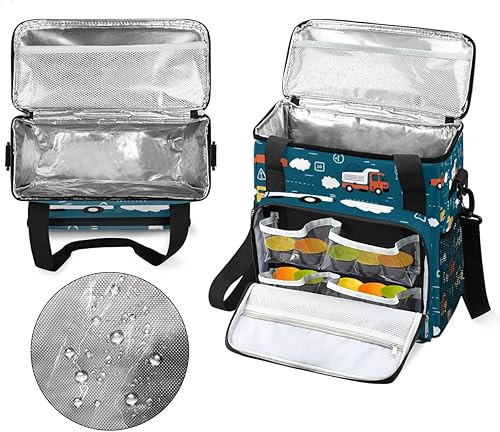 Miniatura 3 de Bolsa de café de dibujos animados para automóvil, bolsa de transporte de camiones de dibujos animados, bolsa de almacenamiento compatible con Keurig