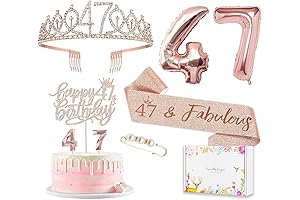 47th Birthday Decorations for Women: The Perfect Party Kit for an Unforgettable Celebration