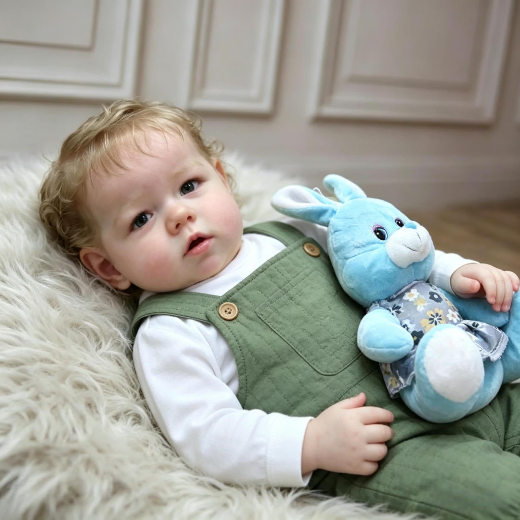 RXDOLL 71 cm Duży rozmiar Realistyczne lalki Reborn Baby Girl Miękka tkanina winylowa Body Realistyczne Reborn Maluch Lalki Chłopiec Prawdziwie wyglądający maluch Lalka Baby Doll dla dzieci 3+ lub