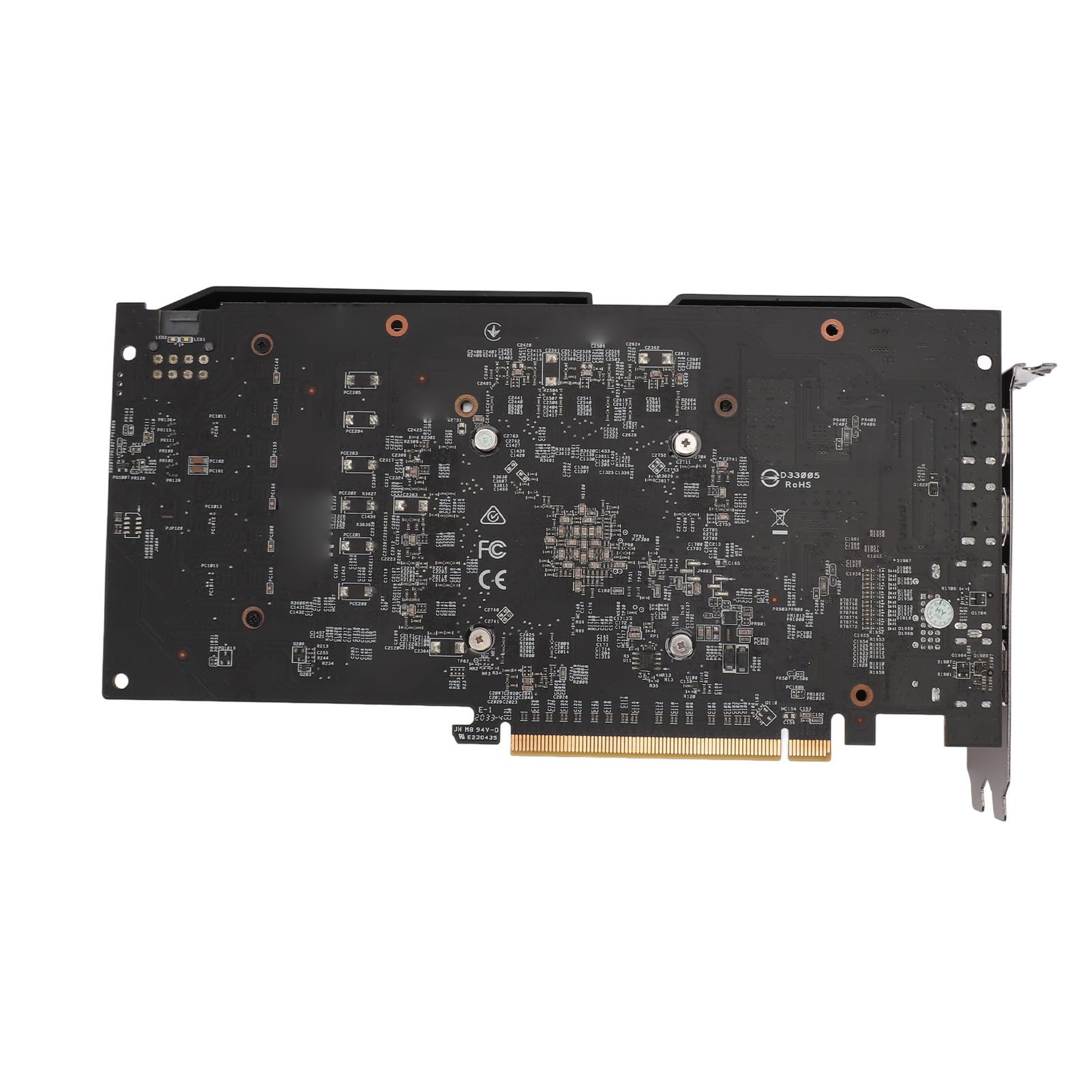 Karta Graficzna RX, RX590 8 GB GDDR5 256-bitowa Obsługa Kart Graficznych Interfejs Multimedialny DisplayPort DVI D HD, Karta Graficzna do Komputerów Stacjonarnych Niski Poziom