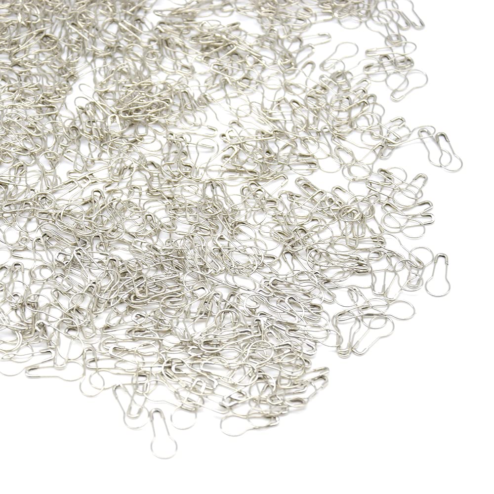 1000 Spille Da Balia In Metallo - Piccole, A Forma Di Pera, Per Cucito E Lavori Artigianali - Foto 7