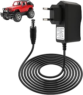 12V1A Ladegerät Für Kinder Motorrad Elektroauto, 12 Volt Battery Charger für Kinde Ride on Toys,Kompatibel Mit Auto, Elektrischem Spielzeug, Motorrad, SUV Und ATV