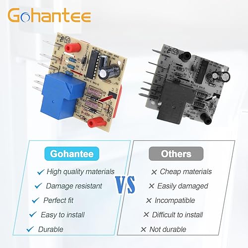 Miniatura 7 de W10352689 - Placa de control principal del refrigerador, placa de control de descongelación adaptativa, reemplaza el reemplazo #4388931 para