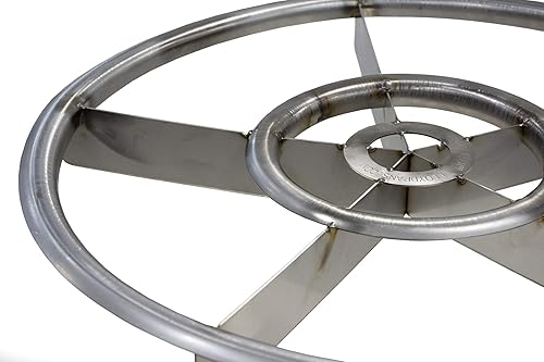 Miniatura 3 de LloydPans - Cortador de pizza de 16 pulgadas con 5 rebanadas de 5 rebanadas, el ecualizador de cuchillas múltiples cuchillas, cortador de pizza,