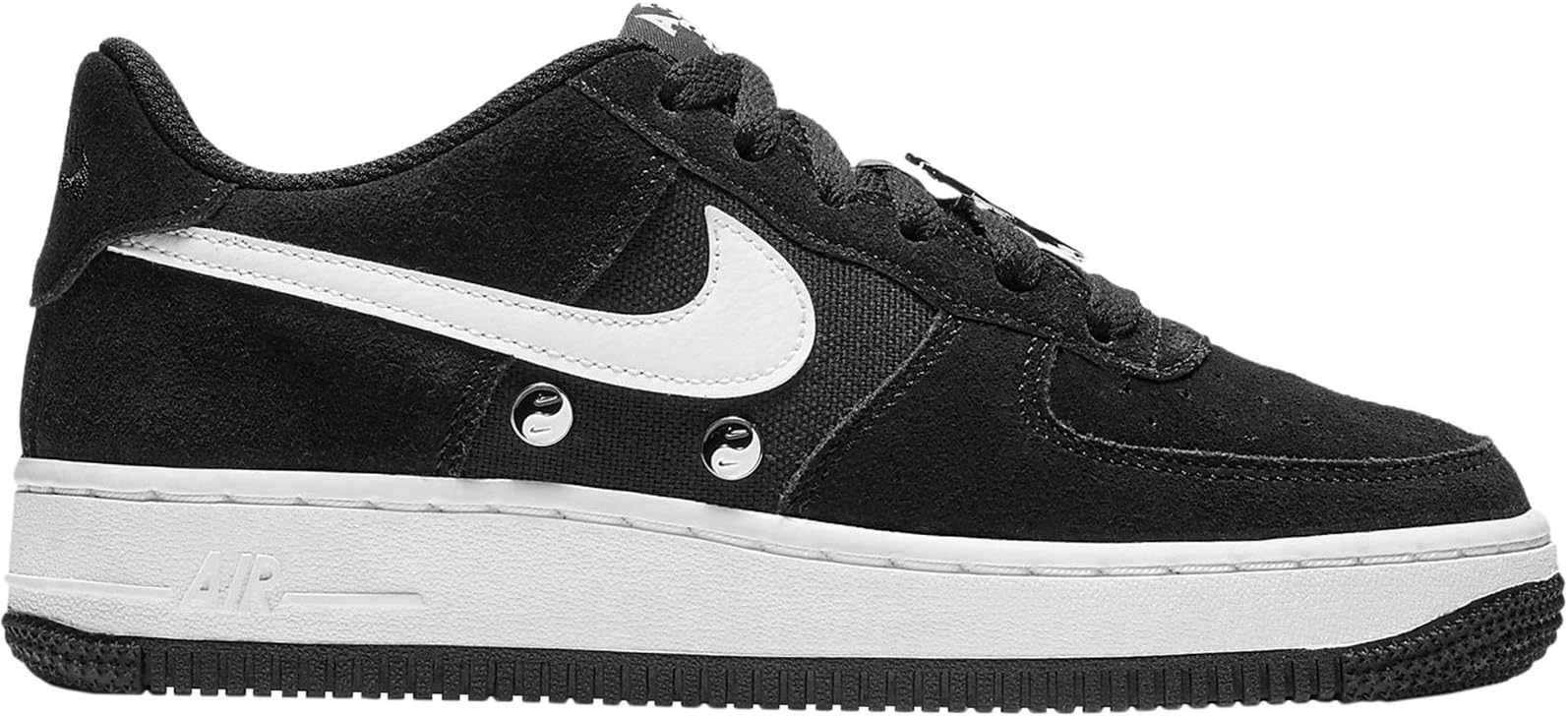 all black suede air force ones