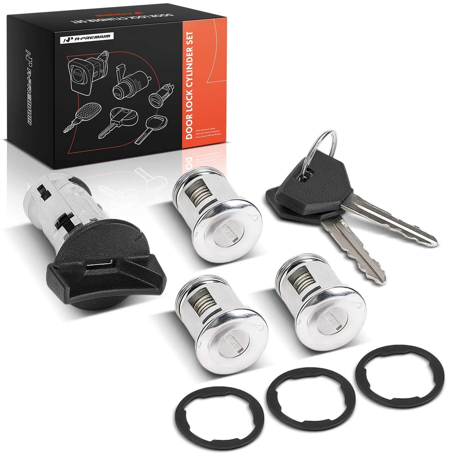 Amazon.com: A-Premium Ignition & Tailgate/Door Lock Cylinder with