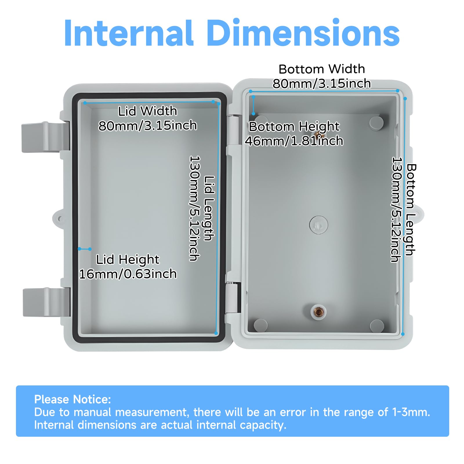 Outdoor Waterproof Electrical Junction Box -4