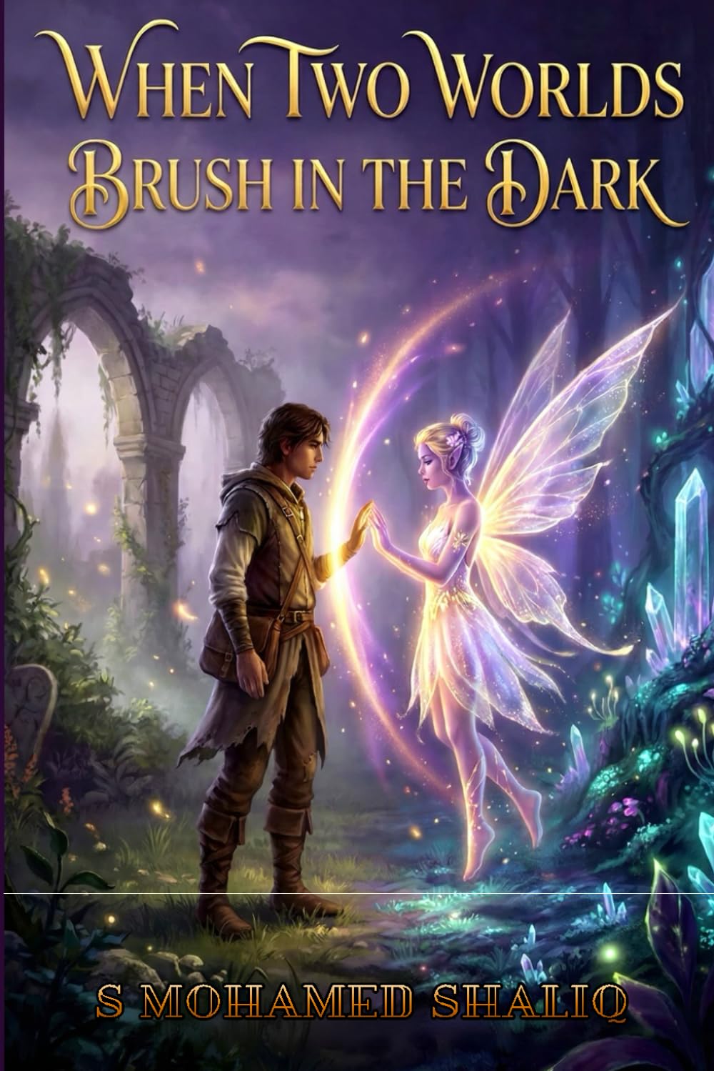 WHEN TWO WORLDS BRUSH IN THE DARK: A Tale of Love, Magic, and the Fracture Between Worlds