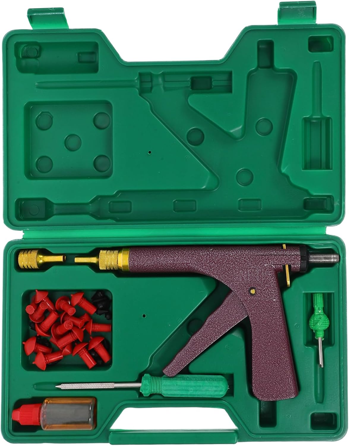 Zerodeko Motorcycle Tire Repair Kit Tire Patch Kit for Motorcycles Quick Fix Tools