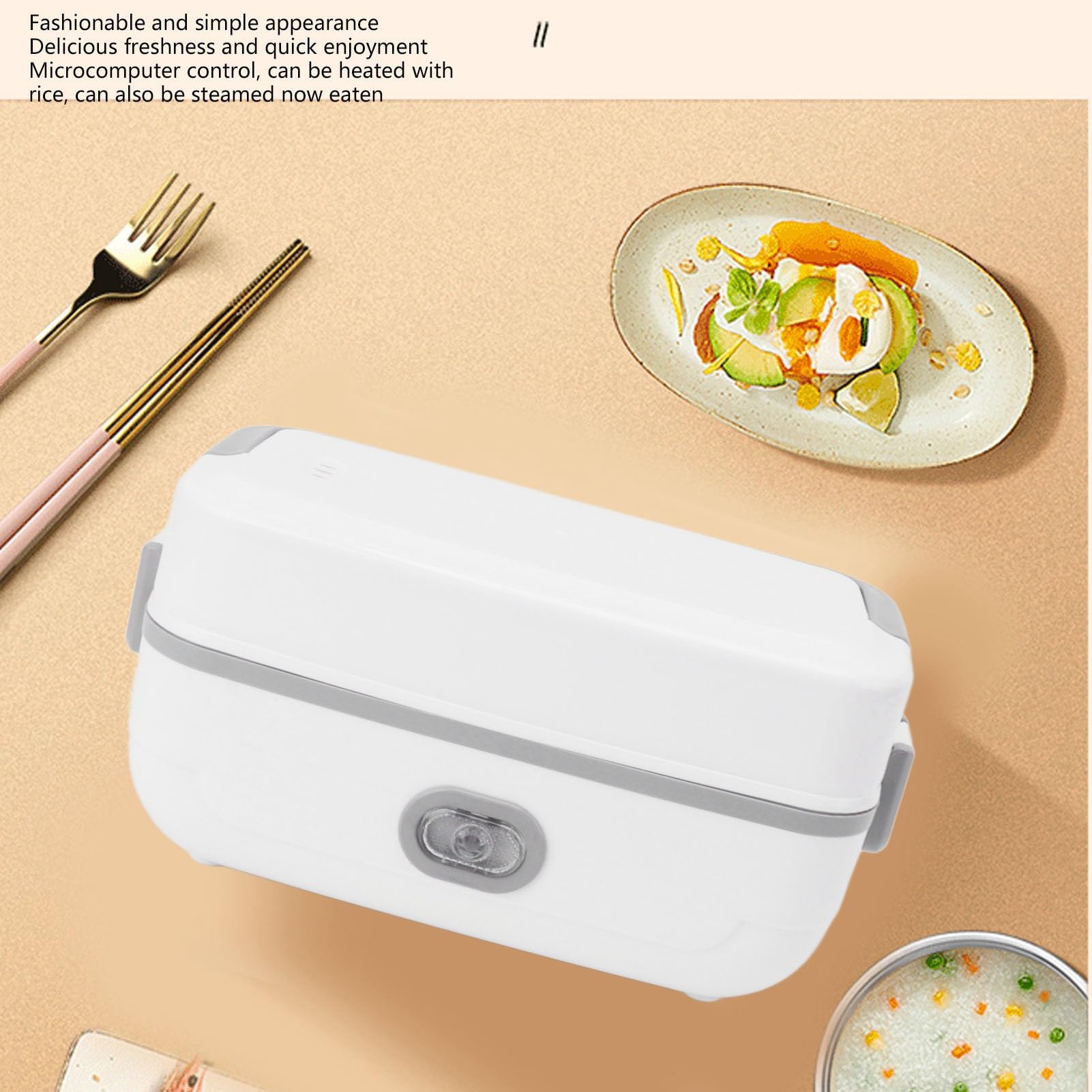 Amazon | 電気フードウォーマー、110‑220V電気フードボックス乾燥火傷