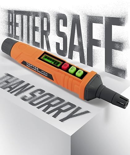 Miniatura 9 de TopTes Detector de fugas de gas PT210, detector de gas natural con alarma audible y visual, localizando la fuente de fugas de propano, metano y gas
