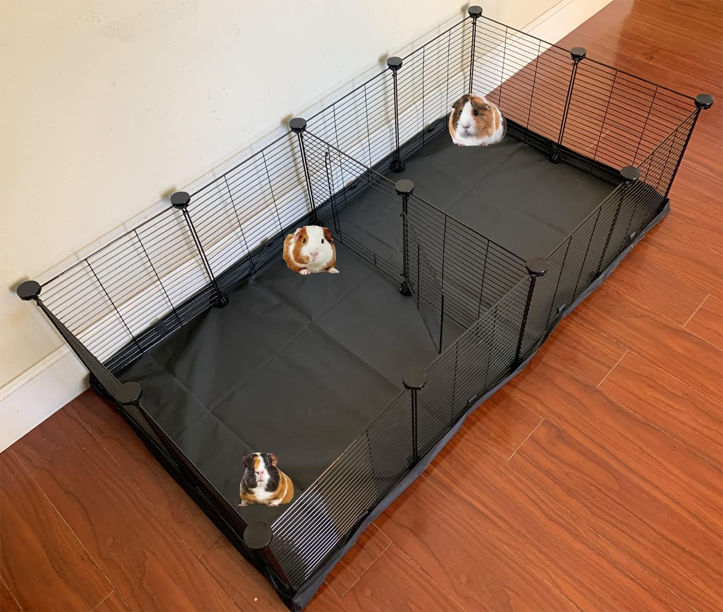 Guinea Pig Hideout Large With Curtain Bunny Hideout Machine
