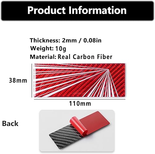 Vista 48 de Adhesivo trasero YJ-DM (DM-negro mate)