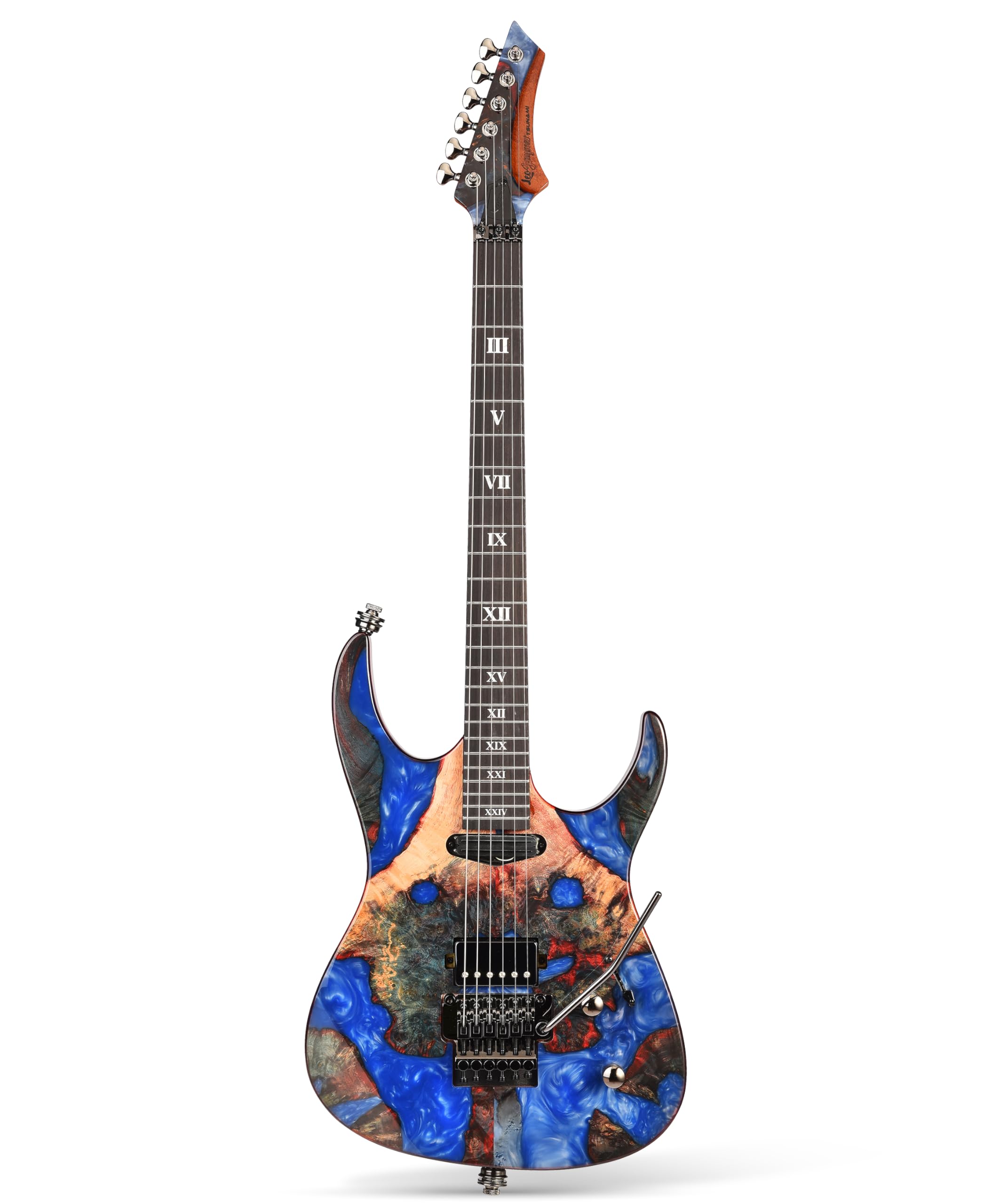Amazon.com: Leo Jaymz Tsunami Deluxe Mahogany Body & Roasted Maple