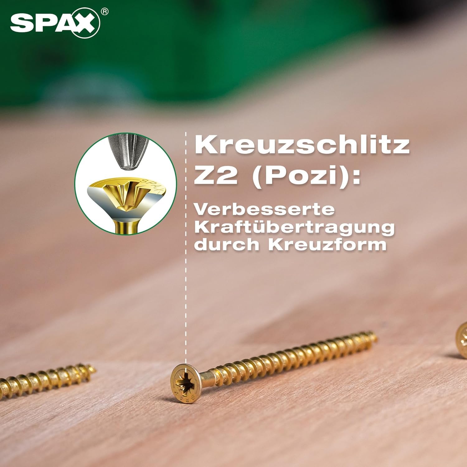SPAX Universalschrauben 5,0x100 Mm - 100 Stück Senkkopf Kreuzschlitz