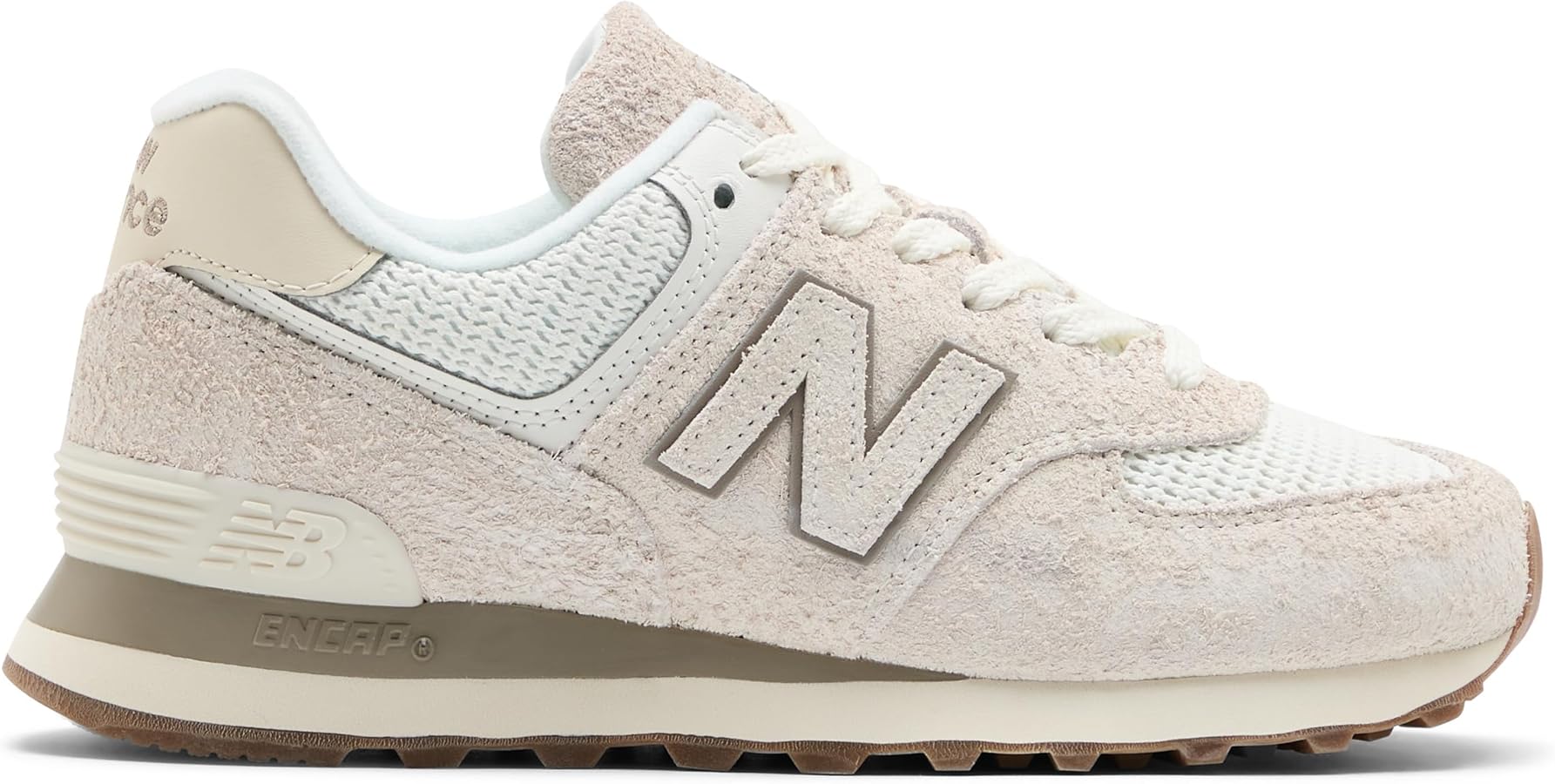 Amazon.com | New Balance Women's 574 Sneaker, Sea Salt Off White