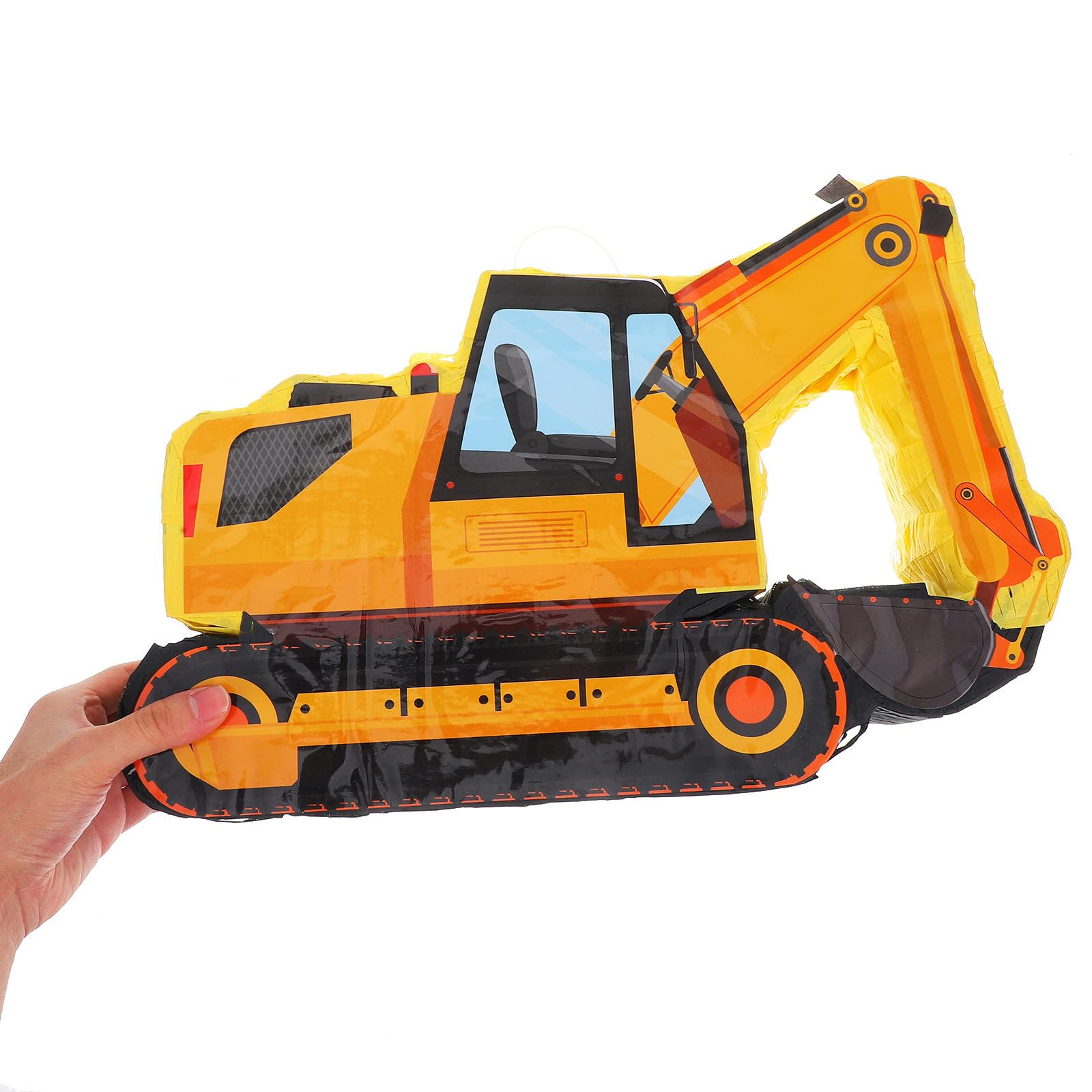 Piñata de Excavadora 1 Set de Papel para Fiesta Infantil