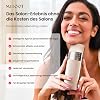25J IPL Geräte Haarentfernung Laser mit Kühlfunktion 3℃ Saphir 12cm² Eiskühlsystem LCD-Touchscreen Schmerzfreie Haarentfernungsgerät für Achseln Bikini Gesicht Beine Körper(Champagner Gold)