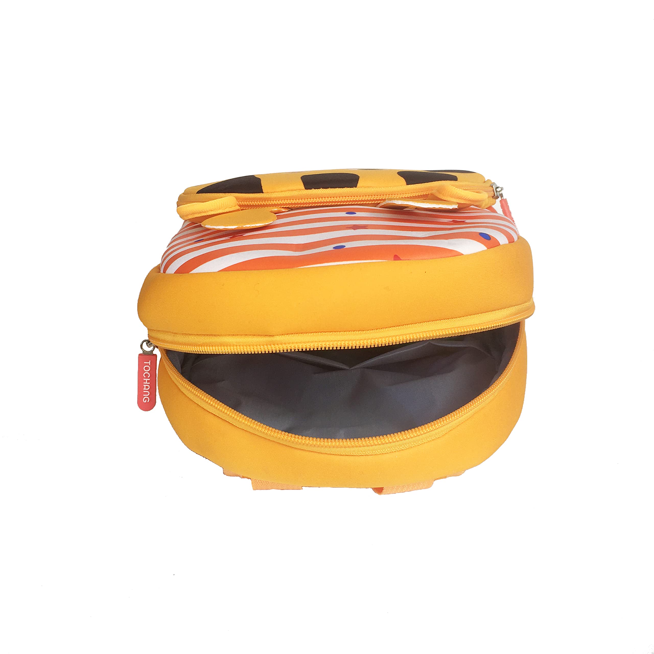 Mochila de guardería, mochila para niños de 1 a 3 años, mochila infantil de 1 a 3 años, diseño de tigre de dibujos animados, jirafa, M