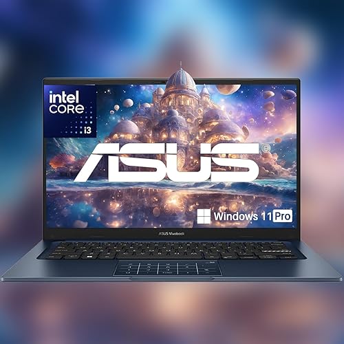 ASUS VivoBook Laptop | Intel 13th Generation 6 Core Processor Up to 4.5GHz (Beat i7-1195G7) | 24GB RAM | 1TB PCIe SSD | 14" FHD Display | Bluetooth | HDMI | Thin & Light | Windows 11 Pro