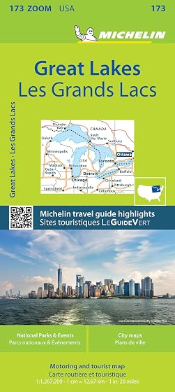 Mapa Zoom Great Lakes 11173