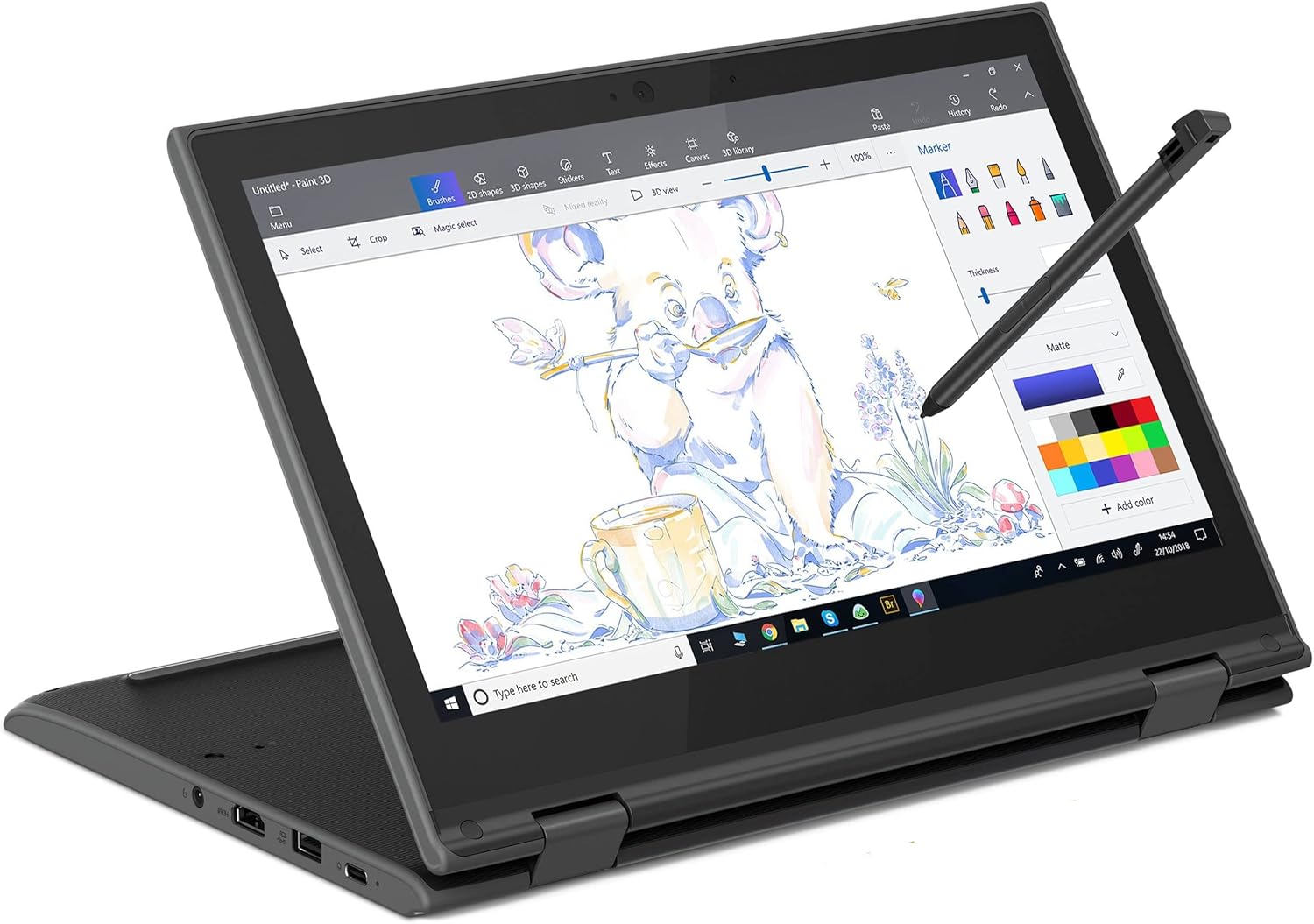 Lenovo 300e 2-in-1 Touchscreen Laptop, El Salvador Ubuy