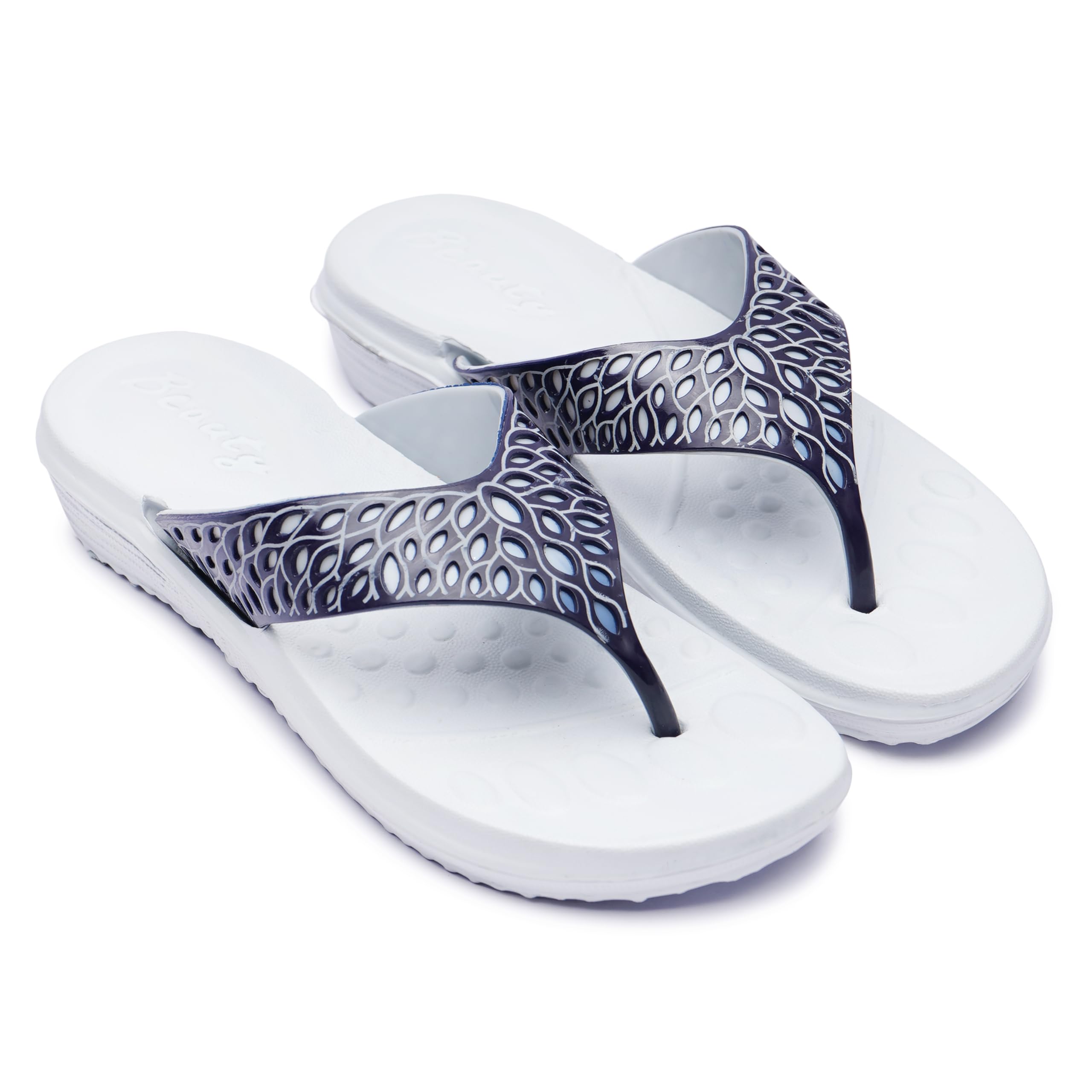 AIRDOT LADIES CASUAL SLIPPERS (GREY, UK Footwear Size System, Adult, Women, Numeric, Medium, 6)